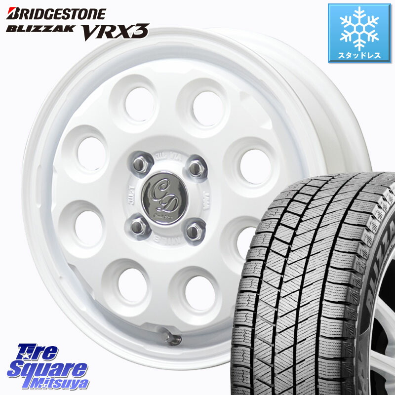 ブリヂストン BLIZZAK VRX3 ブリザック スタッドレス ミツヤ 165/60R15KYOHO Cawaii Decor Decor Nature ホイール 15インチ 15X4.5J 45 4穴 100 デリカミニ4WD キャスト[アクティバ] ハスラー ピクシスジョイ[Cグレード] ハイゼットアゲトラCustom車用※軽自動車専用ホ｜タイヤスクエアミツヤ