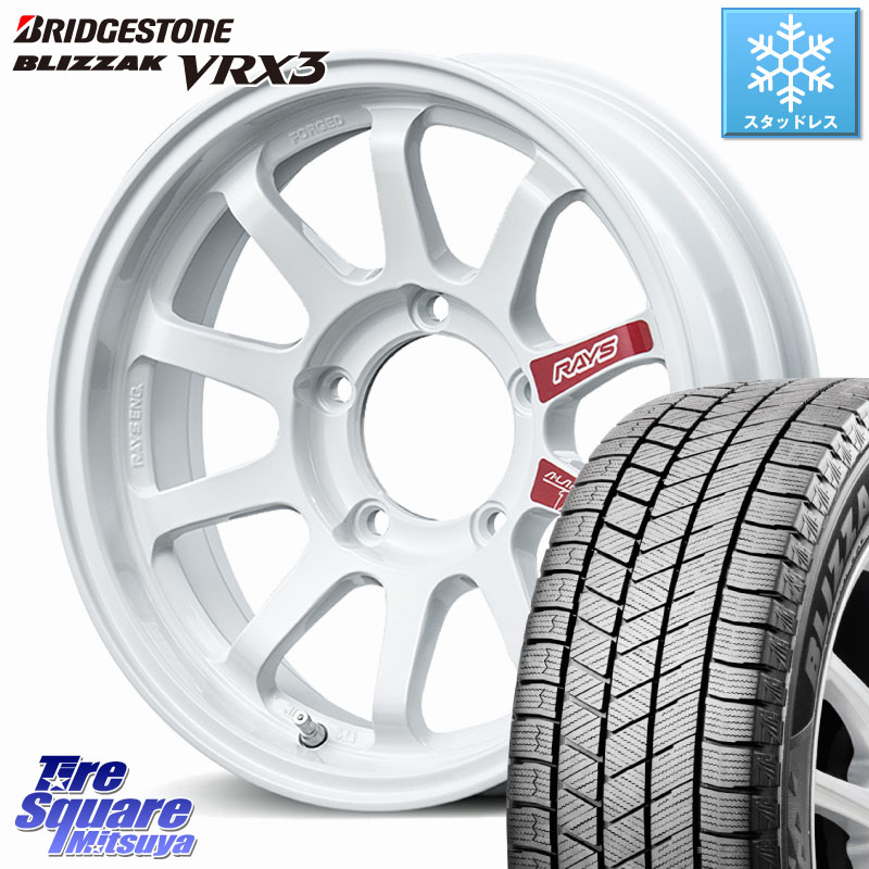 ブリヂストン BLIZZAK VRX3 ブリザック スタッドレス ミツヤ 215/65R16RAYS 【欠品次回4~5月】 A LAP-J PRO ※インセット-6 鍛造 ホイール 16インチ 16X6.0J 0 5穴 139.7 ジムニー専用(要オーバーフェンダー等) ジムニ&minus;シエラ/ノマド(カスタム) AZオフロード カスタム｜タイヤスクエアミツヤ 151,800円