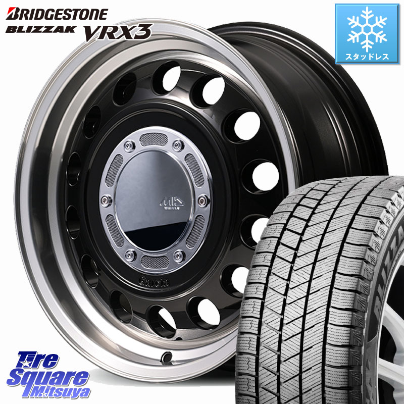 ブリヂストン BLIZZAK VRX3 ブリザック スタッドレス ミツヤ 185/65R15MANARAY MID GARCIA CISCO Type2 ホイール 15インチ 15X5.5J 40 4穴 100 アクアクロスオーバー FITクロスター ノート NOTE 日産 アクア イスト ist カローラフィールダー|タイヤスクエアミツヤ