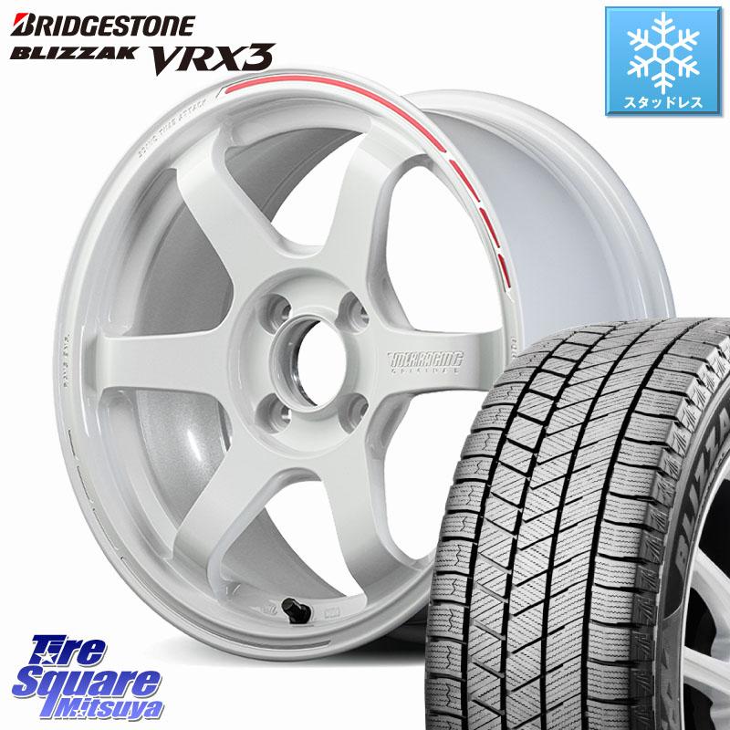 ブリヂストン BLIZZAK VRX3 ブリザック スタッドレス ミツヤ 175/65R15RAYS 【欠品次回10~11月】 TE37 SONIC TIME ATTACK EDITION 軽自動車専用 鍛造 ホイール 15インチ 15X5.0J 44 4穴 100 タフト ハスラー リフトアップ等カスタム フレアクロスオーバー リフトアッ｜タイヤスクエアミツヤ