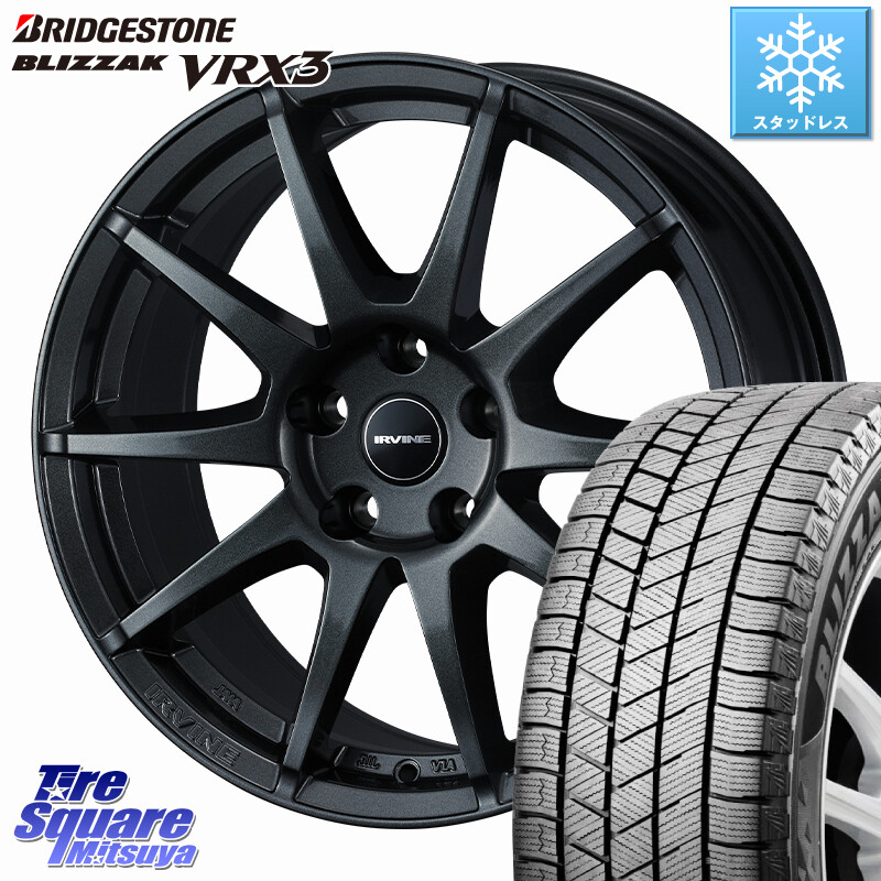 ブリヂストン BLIZZAK VRX3 ブリザック スタッドレス ミツヤ 175/65R15WEDS IRVINE S02 アーヴィンS02 輸入車専用ホイール 15インチ 15X6.0J(MINI F55 F56 F57) 45 5穴 112 MINI ミニ F55 F56 F57|タイヤスクエアミツヤ