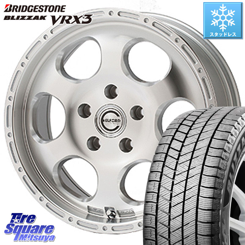 ブリヂストン BLIZZAK VRX3 ブリザック スタッドレス ミツヤ 205/65R16 MEIWA Blood Stock One Piece ホイール 16インチ 16 X 7.0J +35 5穴 114.3