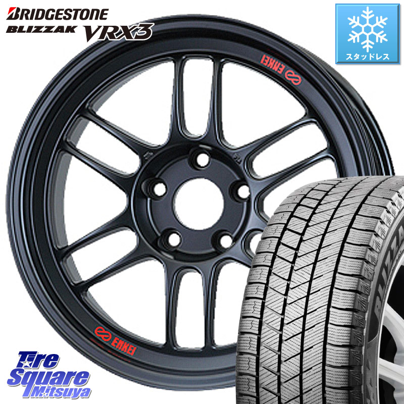 ブリヂストン BLIZZAK VRX3 ブリザック スタッドレス ミツヤ 235/45R18 ENKEI エンケイ Racing RPF1 ホイール 18 X 7.5J +48 5穴 114.3 CY2アコード