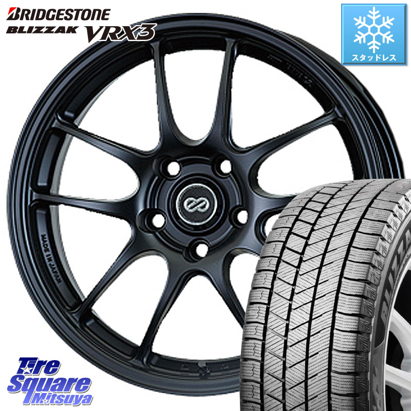 ブリヂストン BLIZZAK VRX3 ブリザック スタッドレス ミツヤ 215/65R16ENKEI エンケイ PerformanceLine PF01 ホイール 16X6.5J 42 4穴 100 ロッキー ガソリン車 4穴 ライズ ガソリン車 4穴|タイヤスクエアミツヤ