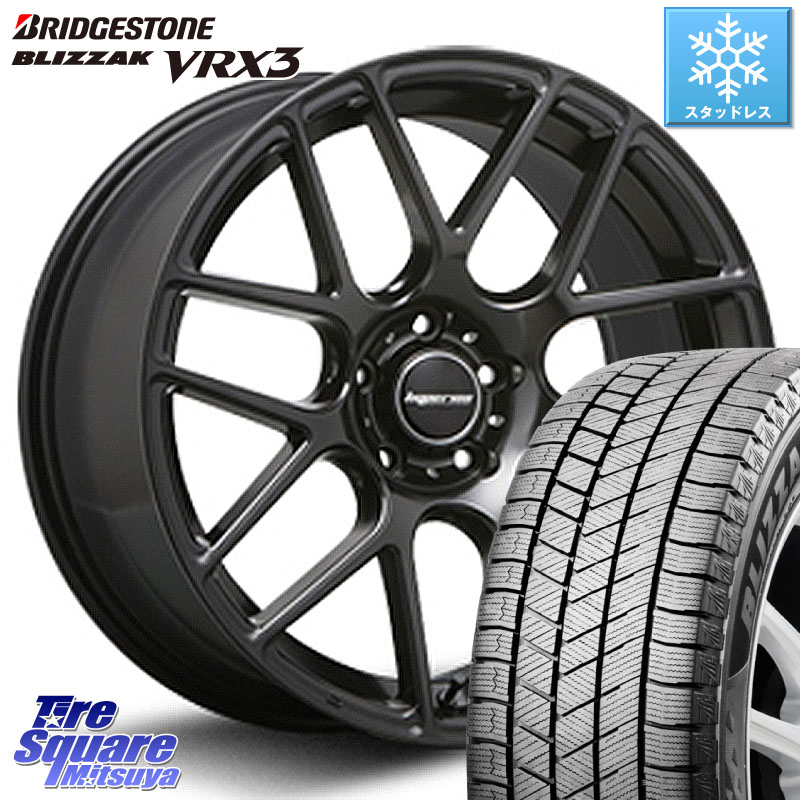 ブリヂストン BLIZZAK VRX3 ブリザック スタッドレス ミツヤ 235/55R19 MLJ hyperion ハイペリオン CVM ホイール 19インチ 19 X 8.5J +35 5穴 114.3 アウトランダーPHEV