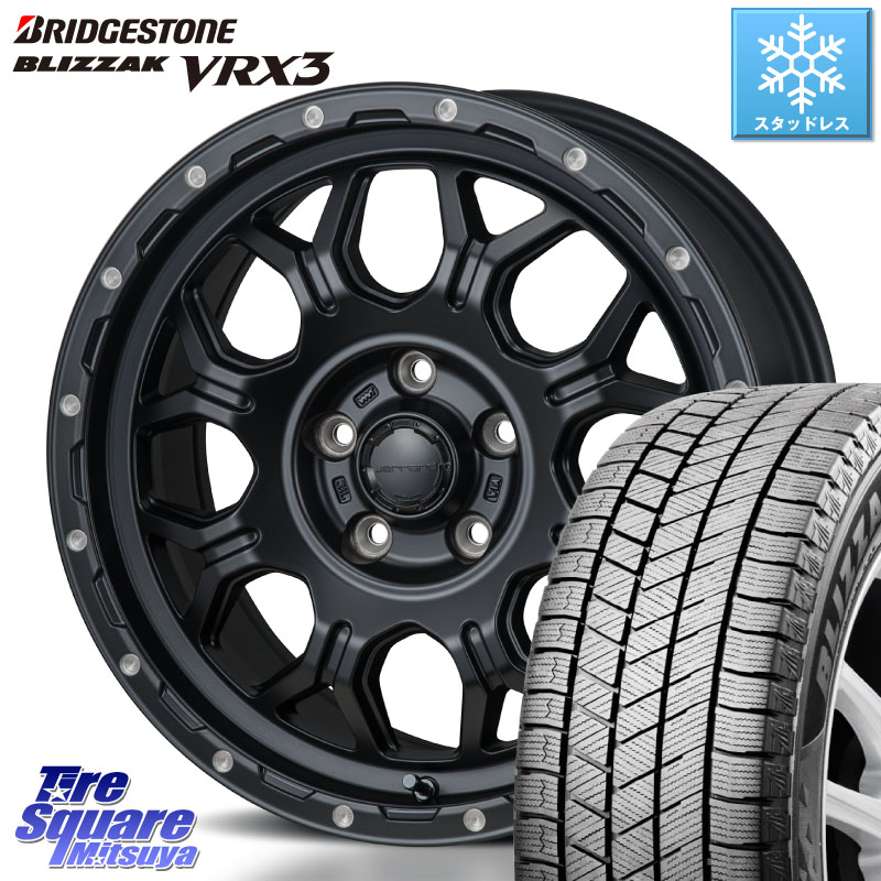 ブリヂストン BLIZZAK VRX3 ブリザック スタッドレス ミツヤ 215/70R16MONZA HI-BLOCK JERRARD モンツァ ハイブロック ジェラード ホイール 16インチ 16X7.0J 35 5穴 114.3 デリカD:5 デリカD:5(26+) エクリプスクロス RVR クルーガー V・L ハリアー|タイヤスクエアミツヤ