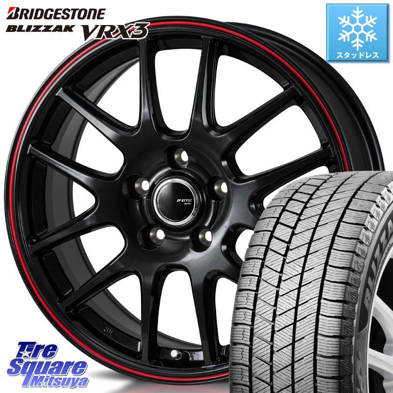 ブリヂストン BLIZZAK VRX3 ブリザック スタッドレス ミツヤ 235/60R18 MONZA JP STYLE Jefa ジェファ 18インチ 18 X 7.5J +38 5穴 114.3 50系RAV4 FE0系アリアARIYA T33エクストレイル CX-60 CX-80 アウトランダーPHEV