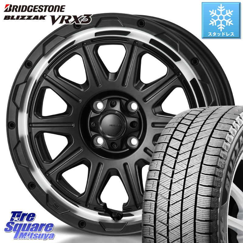ブリヂストン BLIZZAK VRX3 ブリザック スタッドレス ミツヤ 215/65R16 MONZA HI-BLOCK REGULES 16インチ 16 X 6.0J +40 4穴 100