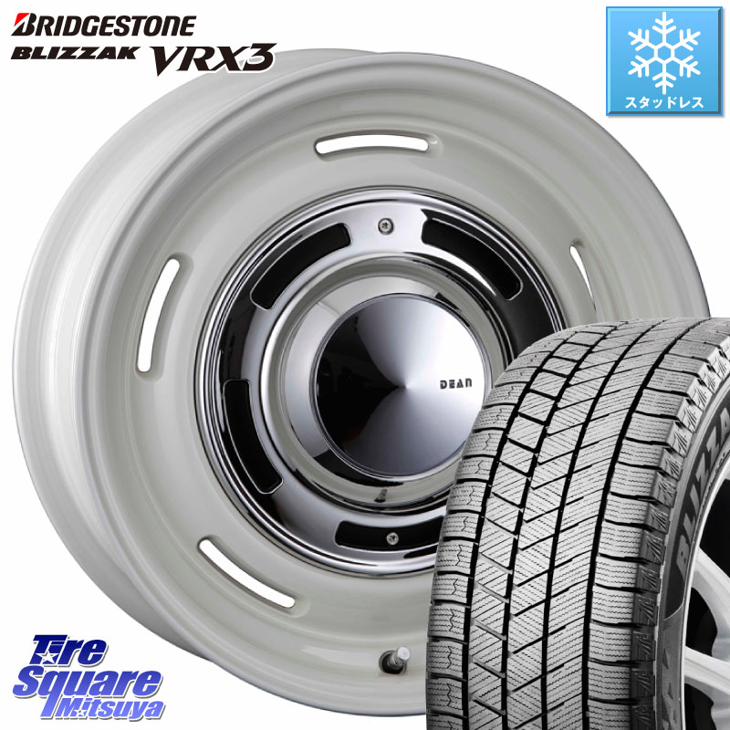 ブリヂストン BLIZZAK VRX3 ブリザック スタッドレス ミツヤ 215/60R17CRIMSON ディーン クロスカントリー ホワイト 17インチ 17X7.0J 38 5穴 114.3 カローラクロス 20系アルファード エルグランド 日産 エクストレイル X-TRAIL 日産 ヴェルファイア UX レクサス|タイヤスクエアミツヤ