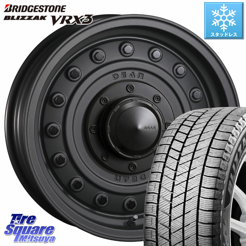 ブリヂストン BLIZZAK VRX3 ブリザック スタッドレス ミツヤ 205/55R16 CRIMSON ディーン コロラド 16インチ 16 X 7.0J +37 5穴 114.3 GRヤリスRSノーマルキャリパー