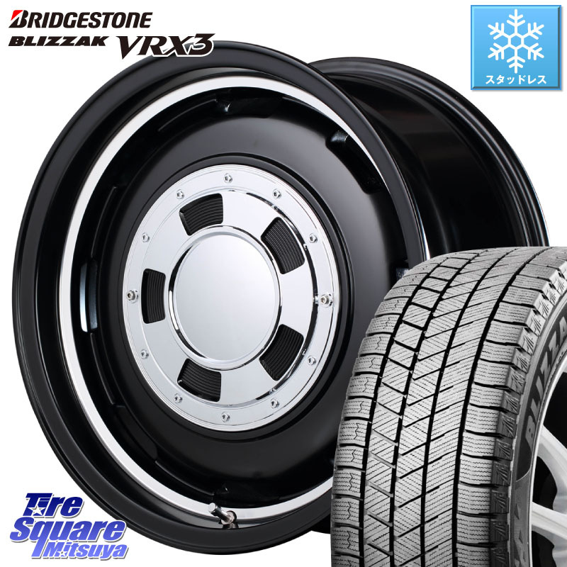 ブリヂストン BLIZZAK VRX3 ブリザック スタッドレス ミツヤ 215/70R16 MANARAY MID Garcia CISCO ガルシア シスコ 16インチ 16 X 5.5J +20 5穴 139.7 ジムニー専用(要オーバーフェンダー等)