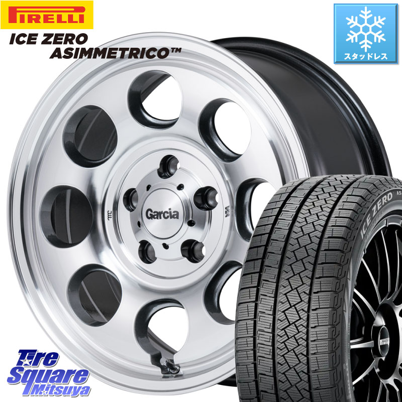 ピレリ ICE ZERO ASIMMETRICO スタッドレス ミツヤ 215/65R16 MANARAY MID Garcia Palm8 ガルシア パーム8 PO JIMNY ホイール 16インチ 16 X 5.5J +20 5穴 139.7 ジムニー専用(要オーバーフェンダー等)