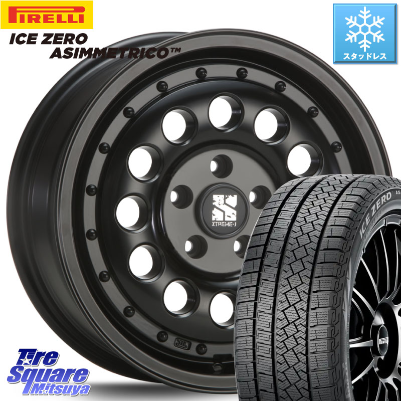 ピレリ ICE ZERO ASIMMETRICO スタッドレス ミツヤ 205/55R16 MLJ XTREME-J エクストリーム RUGGED ラギッド 16インチ 16 X 6.5J +32 5穴 114.3