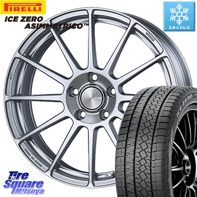 ピレリ ICE ZERO ASIMMETRICO スタッドレス ミツヤ 235/65R18ENKEI エンケイ PerformanceLine PF03 ホイール 18X7.0J 45 5穴 114.3 ムラーノ 日産｜タイヤスクエアミツヤ