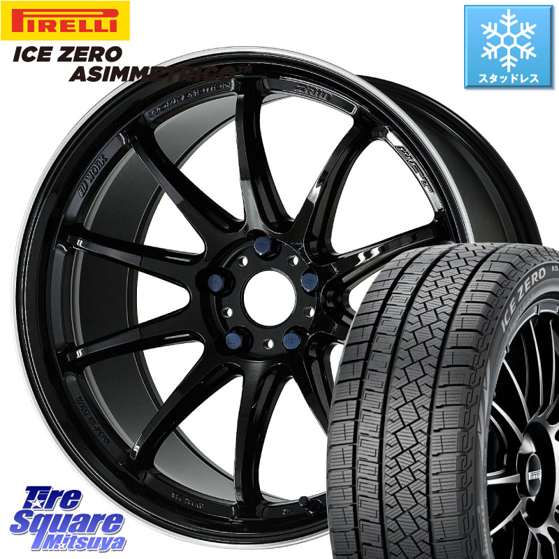 ピレリ ICE ZERO ASIMMETRICO スタッドレス ミツヤ 235/55R19 WORK ワーク EMOTION エモーション ZR10 19インチ 19 X 8.5J +30 5穴 114.3