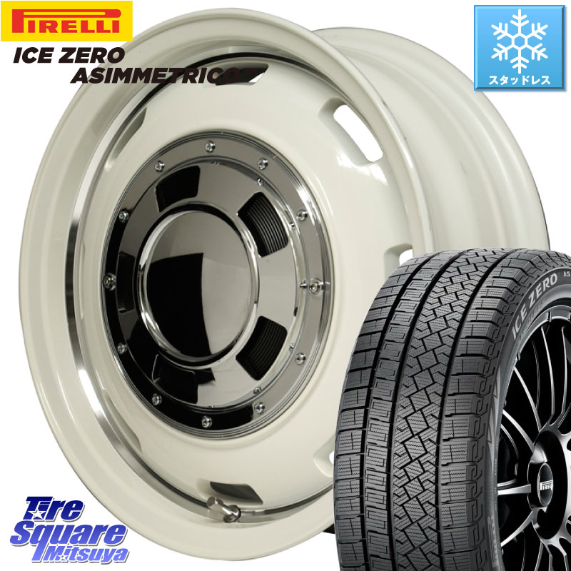 ピレリ ICE ZERO ASIMMETRICO スタッドレス ミツヤ 215/65R16 MANARAY MID Garcia CISCO ガルシア シスコ 16インチ 16 X 5.5J +20 5穴 139.7 ジムニー専用(要オーバーフェンダー等) 90,662円