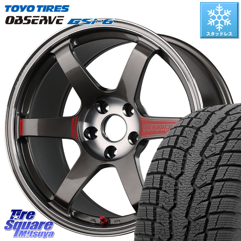 TOYO OBSERVE GSi-6 Gsi6 2024年~2025年製 スタッドレス ミツヤ 225/60R17RAYS 【欠品次回3~4月】 VOLK RACING TE37 SAGA SL TE37 ホイール 17インチ 17X7.5J 47 5穴 100 レガシー レガシィ アウトバック|タイヤスクエアミツヤ