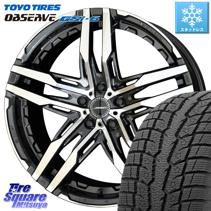 TOYO OBSERVE GSi-6 Gsi6 2024年製～ スタッドレス ミツヤ 235/65R18 KYOHO SHALLEN RG ホイール 18インチ 18 X 8.0J +38 5穴 114.3