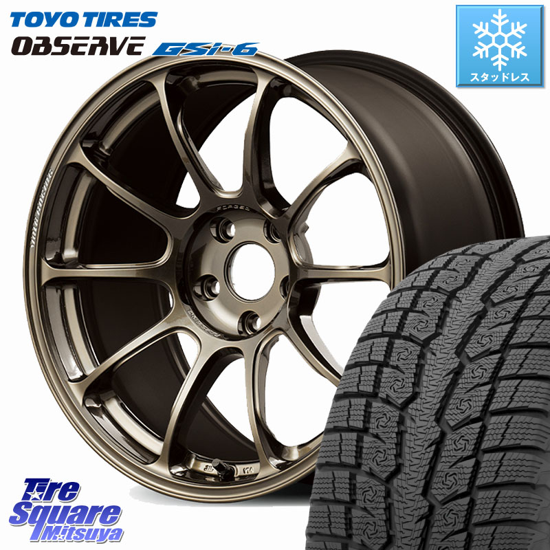 TOYO OBSERVE GSi-6 Gsi6 2024年製～ スタッドレス ミツヤ 235/65R18 RAYS 【欠品次回10~11月】 ZE40 VOLK RACING 鍛造 ホイール 18インチ 18 X 8.0J +45 5穴 114.3