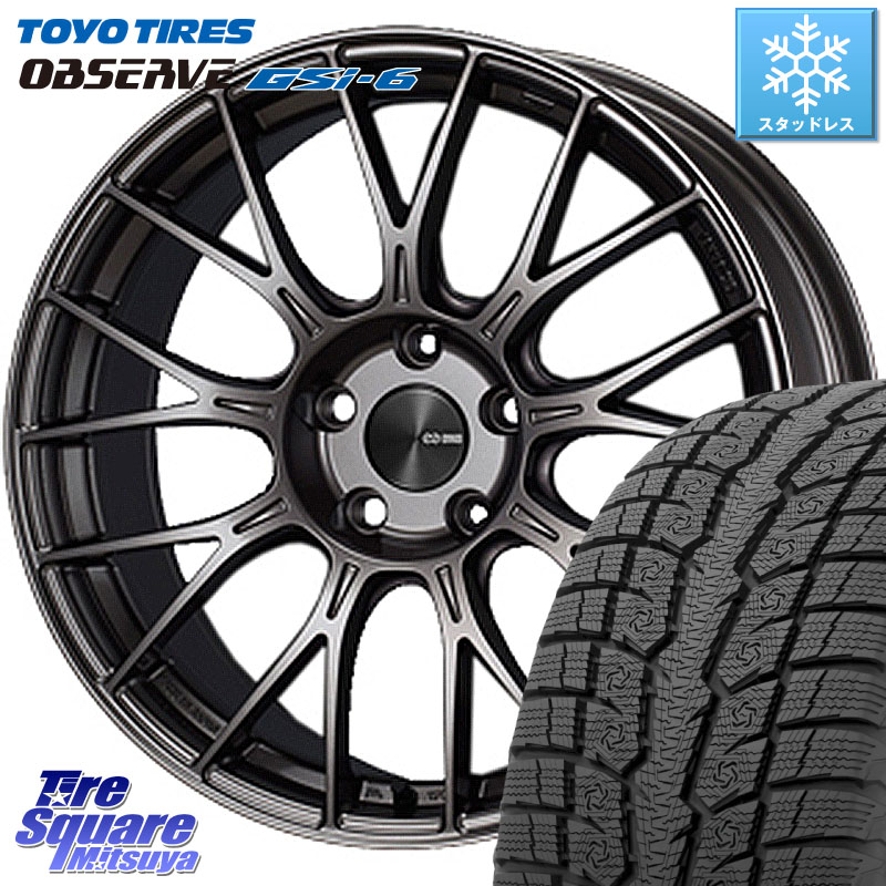 TOYO OBSERVE GSi-6 Gsi6 2024年製～ スタッドレス ミツヤ 235/65R18 ENKEI エンケイ PerformanceLine PFM1 18インチ 18 X 7.5J +48 5穴 114.3
