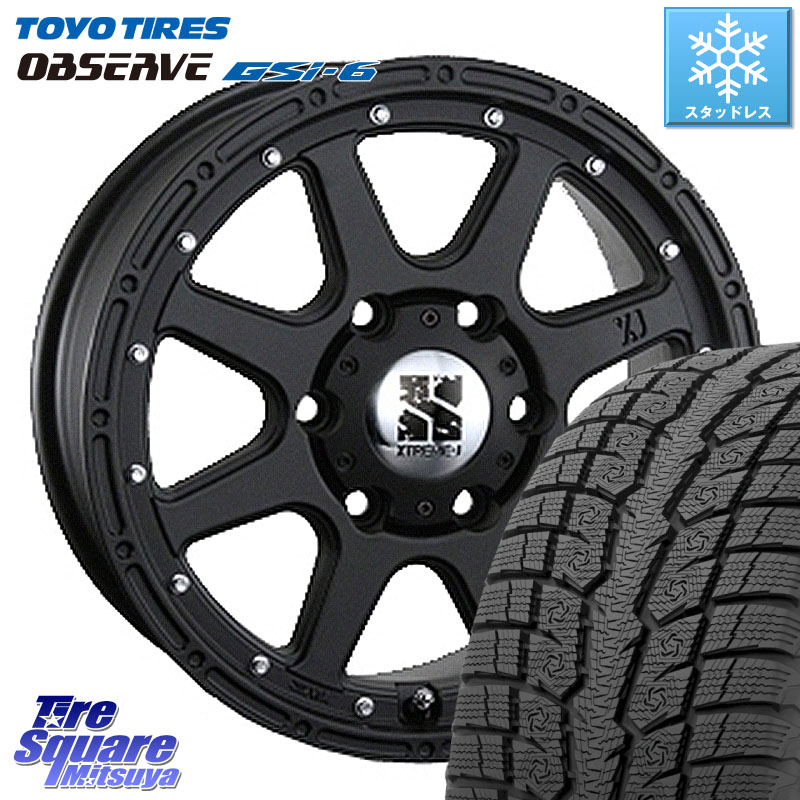 TOYO OBSERVE GSi-6 Gsi6 2024年～2025年製 スタッドレス ミツヤ 265/65R17 MLJ XTREME-J エクストリームJ ホイール 17インチ 17 X 7.5J(US) +25 6穴 139.7