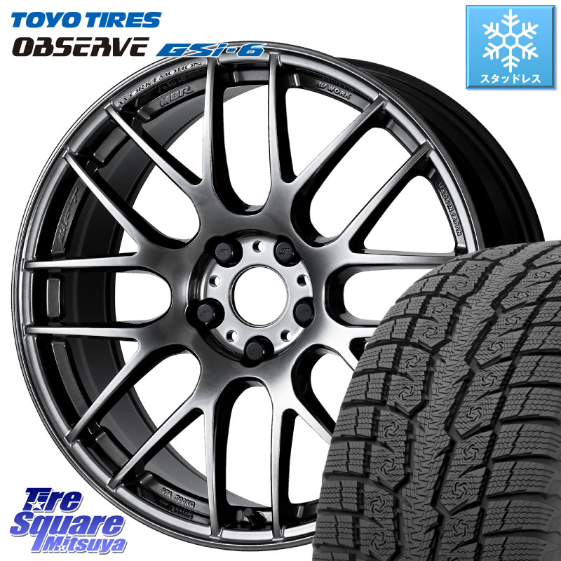 TOYO OBSERVE GSi-6 Gsi6 2024年～2025年製 スタッドレス ミツヤ 225/60R17WORK ワーク EMOTION エモーション M8R GTK 17インチ 17X7.0J 47 5穴 114.3 ZR-V SL系フォレスター レイバック SK系フォレスター eビターラ RAV4 20系｜タイヤスクエアミツヤ 225,180円