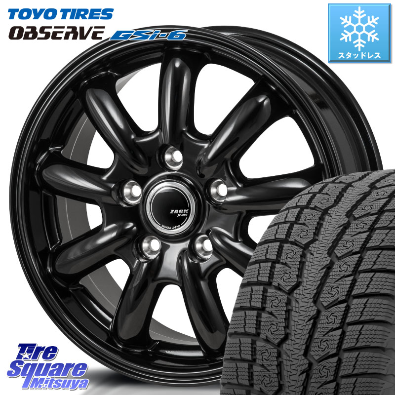 TOYO OBSERVE GSi-6 Gsi6 2024年~2025年製 スタッドレス ミツヤ 225/60R17Japan三陽 ZACK JP-209 JP209 ザック ホイール 17X7.0J 38 5穴 114.3 30系アルファード/ヴェルファイア デリカD:5 デリカD:5(26+) SL系フォレスター エクストレイル X-TRAIL 日産 ヴェルファイ|タイヤスクエアミツヤ