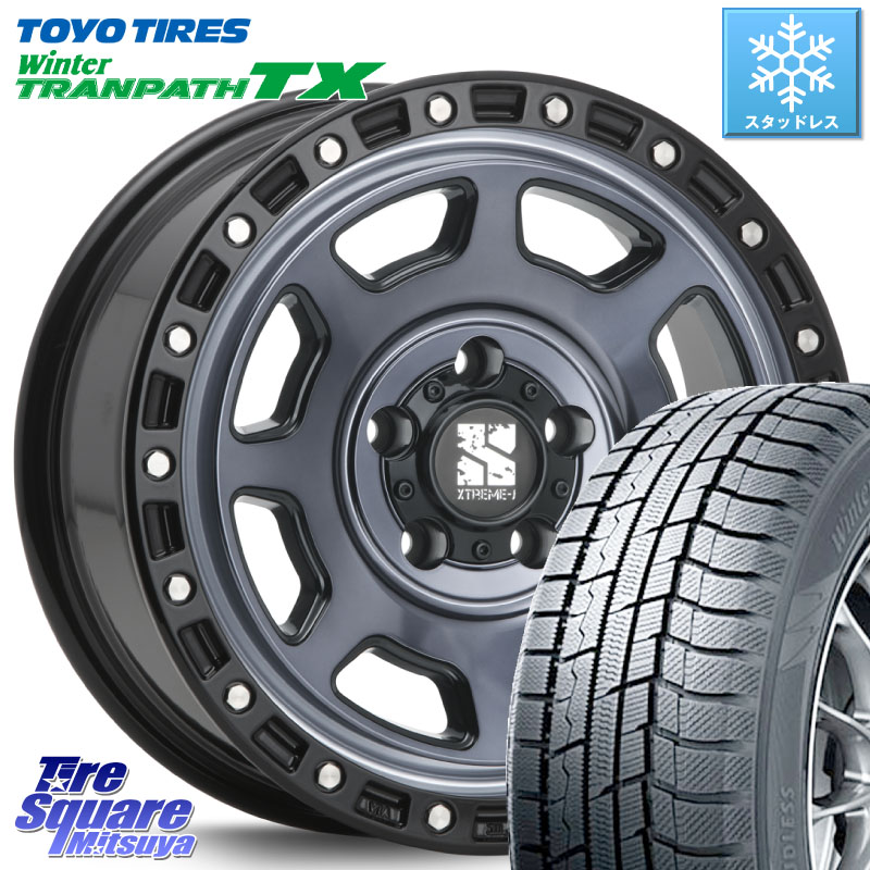 TOYO WINTERTRANPATH TX 2024~2025年製 ウィンター トランパス TX スタッドレス ミツヤ 96Q XL 205/60R16 MLJ XJ07 XTREME-J 5H IND エクストリームJ 16インチ 16 X 7.0J +35 5穴 114.3