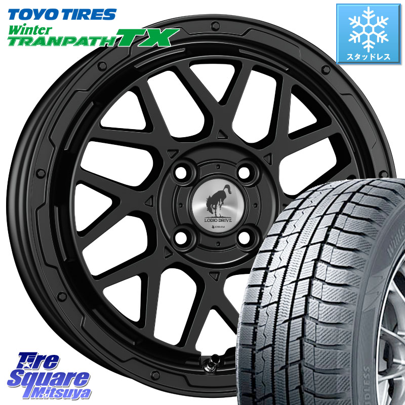 TOYO WINTERTRANPATH TX 2024~2025年製 ウィンター トランパス TX スタッドレス ミツヤ 165/55R15 SUPER STAR LODIO DRIVE ロディオドライブ 8M MONO モノ 15 X 4.5J +45 4穴 100 N-BOX デリカミニ2WD タント スペーシア サクラ