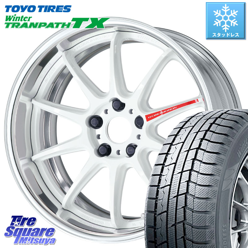 TOYO WINTERTRANPATH TX 2024~2025年製 ウィンター トランパス TX スタッドレス ミツヤ 235/60R18WORK EMOTION ZR10 L Disk AZW 18インチ 2ピース 18X8.5J 30 5穴 114.3 デリカD:5 D5 カスタムサイズ｜タイヤスクエアミツヤ 159,410円