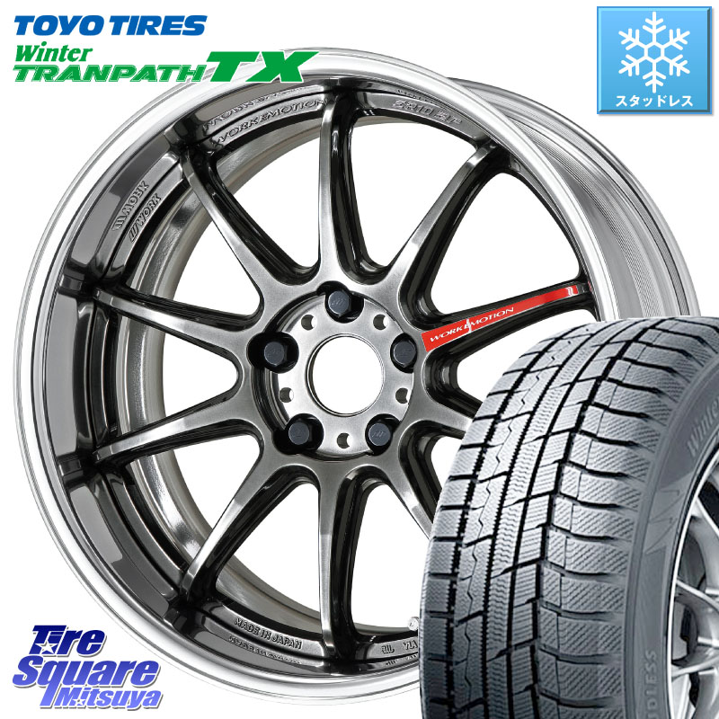TOYO WINTERTRANPATH TX 2024~2025年製 ウィンター トランパス TX スタッドレス ミツヤ 235/60R18WORK EMOTION ZR10 L Disk GTK 18インチ 2ピース 18X8.5J 30 5穴 114.3 デリカD:5 D5 カスタムサイズ｜タイヤスクエアミツヤ