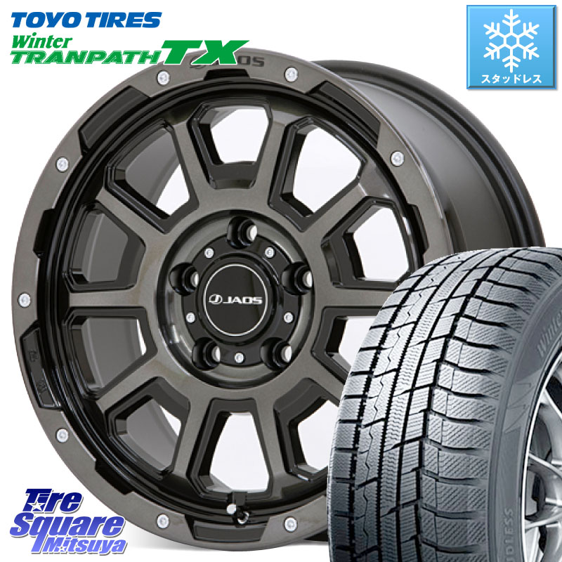 TOYO WINTERTRANPATH TX 2024~2025年製 ウィンター トランパス TX スタッドレス ミツヤ 205/55R17 JAOS JAOS ADAMAS BL5 ジャオス アダマス ビーエルファイブ 17インチ 17 X 7.5J +40 5穴 114.3 90系ノア ヴォクシー RP6～8ステップワゴン