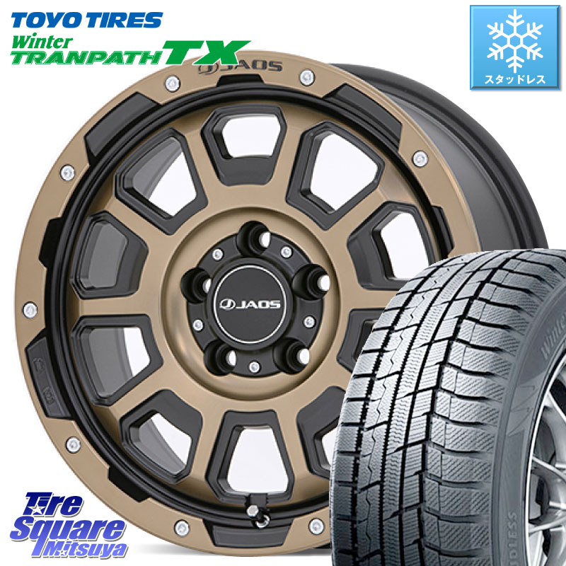TOYO WINTERTRANPATH TX 2024~2025年製 ウィンター トランパス TX スタッドレス ミツヤ 96Q XL 205/60R16 JAOS JAOS ADAMAS BL5 受注生産カラー 16インチ 16 X 7.0J +40 5穴 114.3 90系ノア ヴォクシー プリウスアルファ RP6～8ステップワゴン