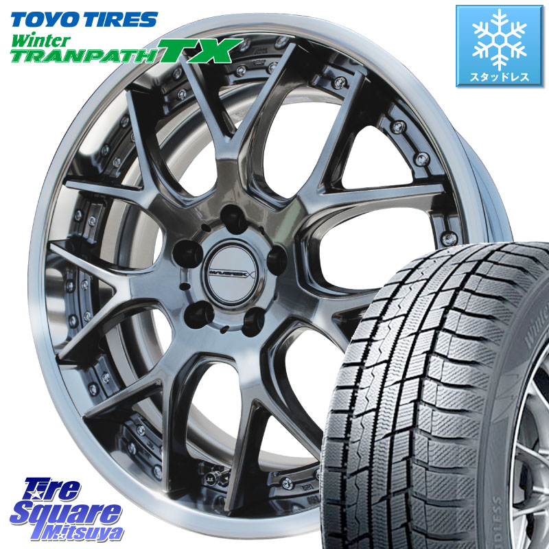 TOYO WINTERTRANPATH TX 2024~2025年製 ウィンター トランパス TX スタッドレス ミツヤ 225/50R18WEDS MAVERICK 1307M S-LoDisk 18インチ 2ピース 18X8.0J 50 5穴 114.3 C-HR RV系ヴェゼル RC系オデッセイ後期 エスティマ|タイヤスクエアミツヤ