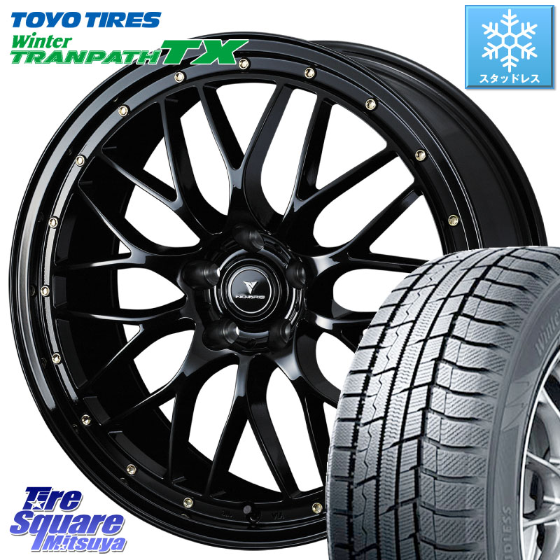 TOYO WINTERTRANPATH TX 2024~2025年製 ウィンター トランパス TX スタッドレス ミツヤ 235/55R18 WEDS 41064 NOVARIS ASSETE M1 18インチ ノヴァリス アセット 18 X 7.5J +53 5穴 114.3 BT5レガシィアウトバック 105,831円
