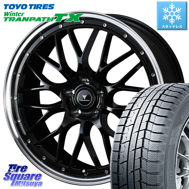 TOYO WINTERTRANPATH TX 2024~2025年製 ウィンター トランパス TX スタッドレス ミツヤ 235/60R18WEDS 41085 NOVARIS ASSETE M1 BP 18インチ ノヴァリス アセット 18X8.0J(M14B) 42 5穴 114.3 クラウンスポーツ クラウンエステート ソルテラ bZ4X RZ レクサス|タイヤスクエアミツヤ