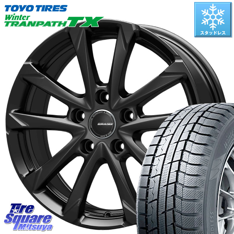 TOYO WINTERTRANPATH TX 2024~2025年製 ウィンター トランパス TX スタッドレス ミツヤ 235/60R18KOSEI QGC810B QRASIZ GC36F クレイシズ ホイール 18インチ 18X7.5J 38 5穴 114.3 50系RAV4 60系RAV4 アリアARIYA T33エクストレイル CX-60 CX-80 アウトランダーPHEV|タイヤスクエアミツヤ
