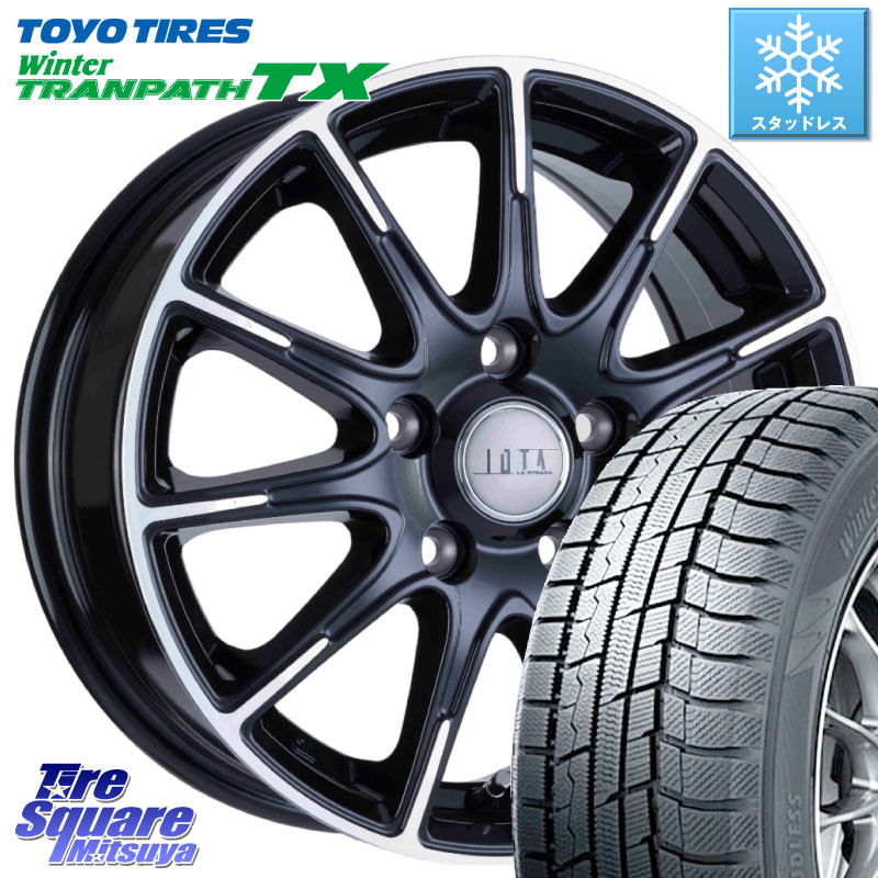 TOYO WINTERTRANPATH TX 2024~2025年製 ウィンター トランパス TX スタッドレス ミツヤ 215/60R17阿部商会 TIRADO IOTA イオタ ホイール 17インチ 17X7.0J 38 5穴 114.3 カローラクロス 20系アルファード エルグランド 日産 エクストレイル X-TRAIL 日産 ヴェルファイ｜タイヤスクエアミツヤ