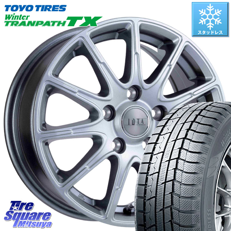 TOYO WINTERTRANPATH TX 2024~2025年製 ウィンター トランパス TX スタッドレス ミツヤ 215/50R18阿部商会 TIRADO IOTA イオタ ホイール 18インチ 18X7.5J 48 5穴 114.3 60系プリウス ヤリスクロス CX-3 セレナ SERENA 日産｜タイヤスクエアミツヤ