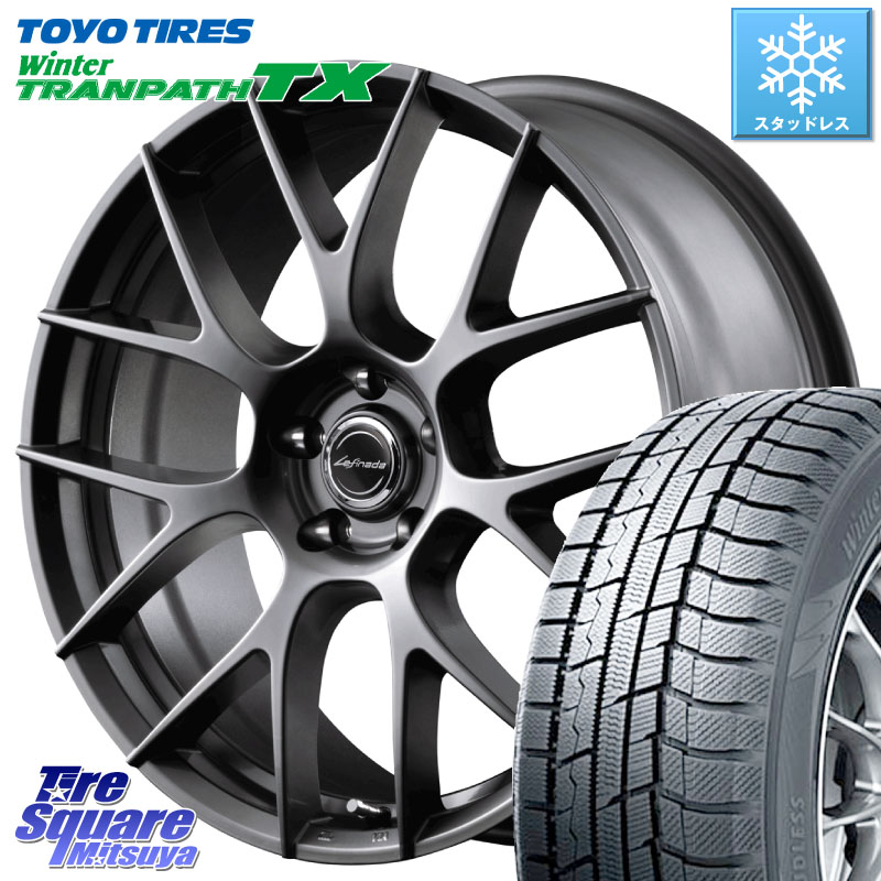 TOYO WINTERTRANPATH TX 2024~2025年製 ウィンター トランパス TX スタッドレス ミツヤ 235/60R18 MANARAY MID Lefinada MOTION3 M14球面座ボルト専用 ホイール 18インチ 18 X 8.0J(M14B) +41 5穴 114.3 レクサスNX20系 クラウンスポーツ・エステート ハイブリッドZ ス 103,840円