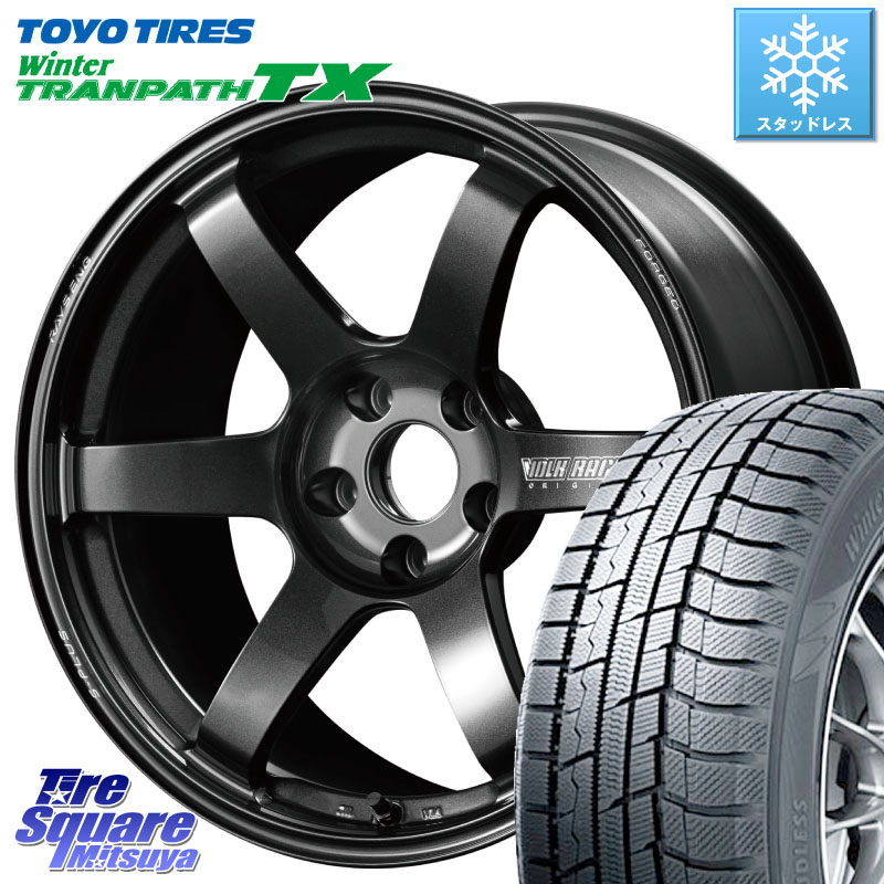 TOYO WINTERTRANPATH TX 2024~2025年製 ウィンター トランパス TX スタッドレス ミツヤ 225/60R17 RAYS 【欠品次回10~11月】 TE37 SAGA S-plus VOLK RACING 鍛造 ホイール 17インチ 17 X 7.5J(M14B) +44 5穴 114.3 レクサスLBX