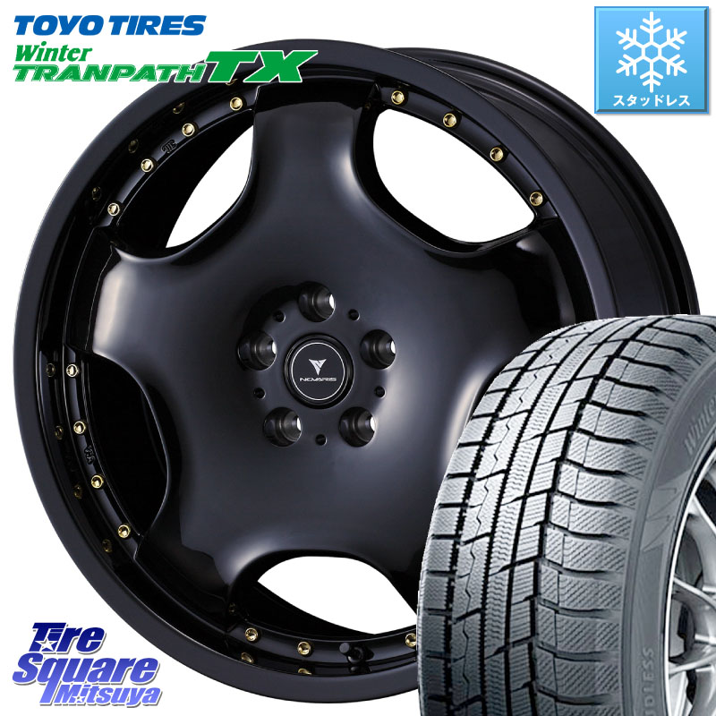 TOYO WINTERTRANPATH TX 2024~2025年製 ウィンター トランパス TX スタッドレス ミツヤ 235/55R18WEDS NOVARIS ASSETE D1 特価● ホイール 18インチ ノヴァリス アセット 18X7.0J 40 5穴 114.3 デリカD:5 D5 カスタムサイズ NX レクサス ハリアー|タイヤスクエアミツヤ