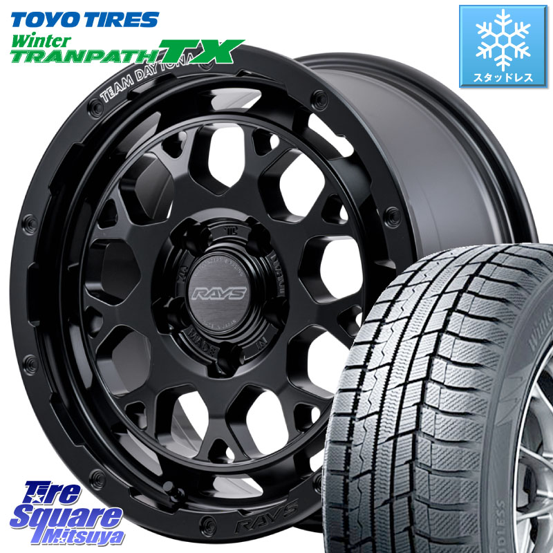 TOYO WINTERTRANPATH TX 2025年製 在庫● セール★ ウィンター トランパス 4本単位での販売 スタッドレス ミツヤ 215/50R17RAYS TEAM DAYTONA M9+ BOJ ホイール 17インチ 17X7.0J 32 5穴 114.3|タイヤスクエアミツヤ