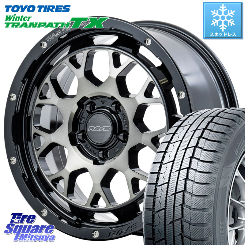 TOYO WINTERTRANPATH TX 2024~2025年製 ウィンター トランパス TX スタッドレス ミツヤ 235/65R18RAYS TEAM DAYTONA M9+ ホイール 18インチ 18X7.5J 32 5穴 114.3 RX レクサス｜タイヤスクエアミツヤ