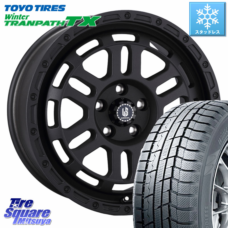 TOYO WINTERTRANPATH TX 2024~2025年製 ウィンター トランパス TX スタッドレス ミツヤ 225/55R17阿部商会 LA STRADA DISCOVER ホイール 17インチ 17X7.0J 38 5穴 114.3 10系アルファード スカイラインセダン 日産 シーマ 日産 フーガ FUGA 日産|タイヤスクエアミツヤ