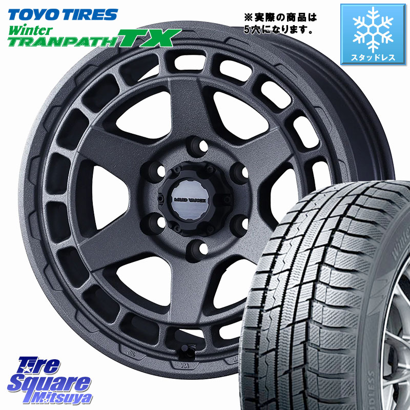 TOYO WINTERTRANPATH TX 2024~2025年製 ウィンター トランパス TX スタッドレス ミツヤ 205/55R17WEDS MUDVANCE X TYPE S ホイール 17インチ マッドヴァンス タイプS 17X7.0J 38 5穴 114.3 90系ノア/ヴォクシー RP6~8ステップワゴン SAI ノア NOAH|タイヤスクエアミツヤ