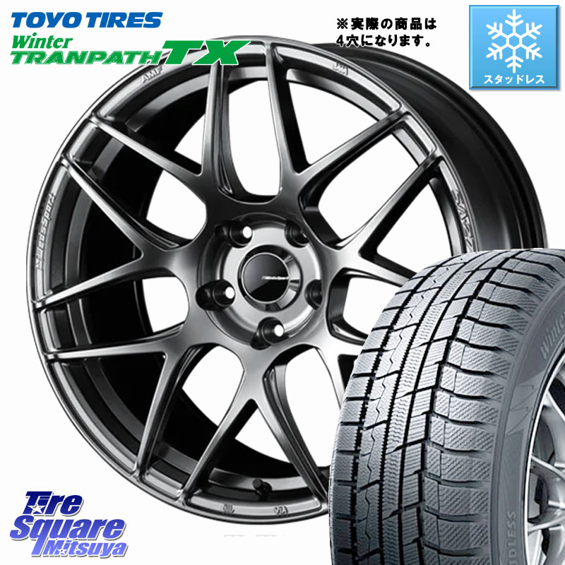 TOYO WINTERTRANPATH TX 2024~2025年製 ウィンター トランパス TX スタッドレス ミツヤ 165/55R15WEDS WedsSport SA-27R SA27R ウェッズ スポーツ ホイール 15インチ 15X5.0J 45 4穴 100 N-BOX タント スペーシア サクラ R1 R2 ルークス ROOX 日産 デイズ デイズルー｜タイヤスクエアミツヤ 77,622円