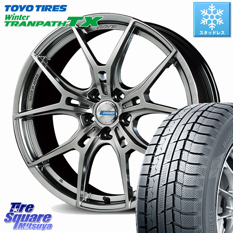 TOYO WINTERTRANPATH TX 2024~2025年製 ウィンター トランパス TX スタッドレス ミツヤ 235/65R18 RAYS 【欠品次回7~8月】 57FXZ LIMITED EDITION gramLIGHTS ホイール 18インチ 18 X 7.5J +50 5穴 114.3