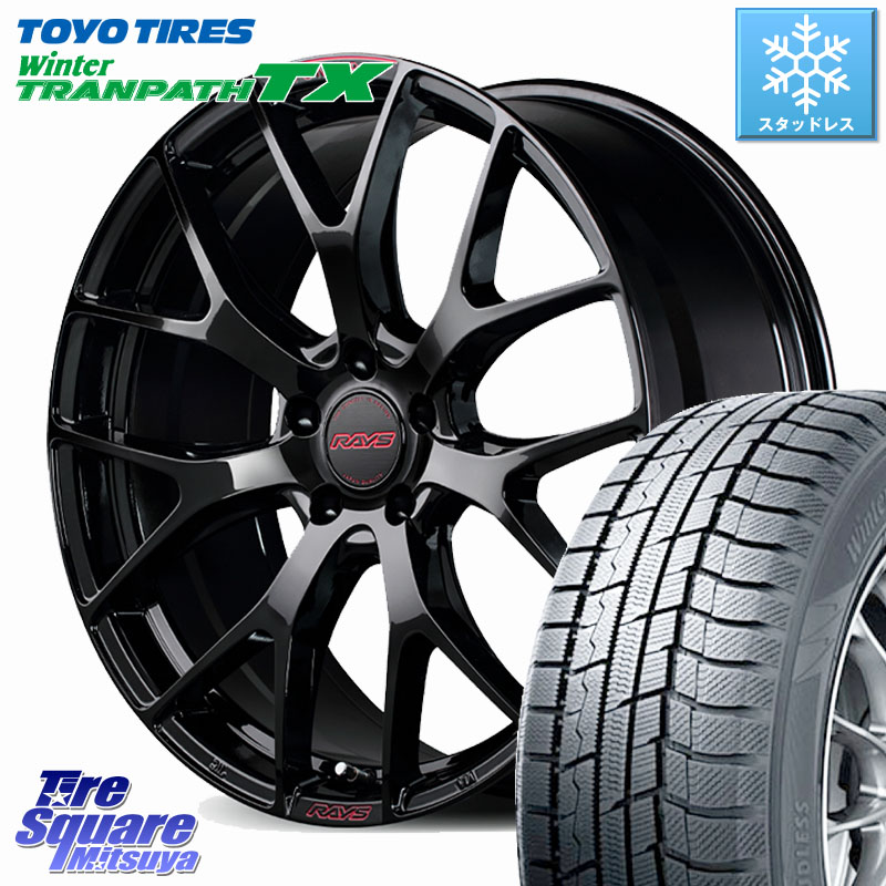 TOYO WINTERTRANPATH TX 2024~2025年製 ウィンター トランパス TX スタッドレス ミツヤ 215/55R17RAYS HOMURA 2x7FT spec-M ホイール 17インチ 17X7.0J 50 5穴 100|タイヤスクエアミツヤ