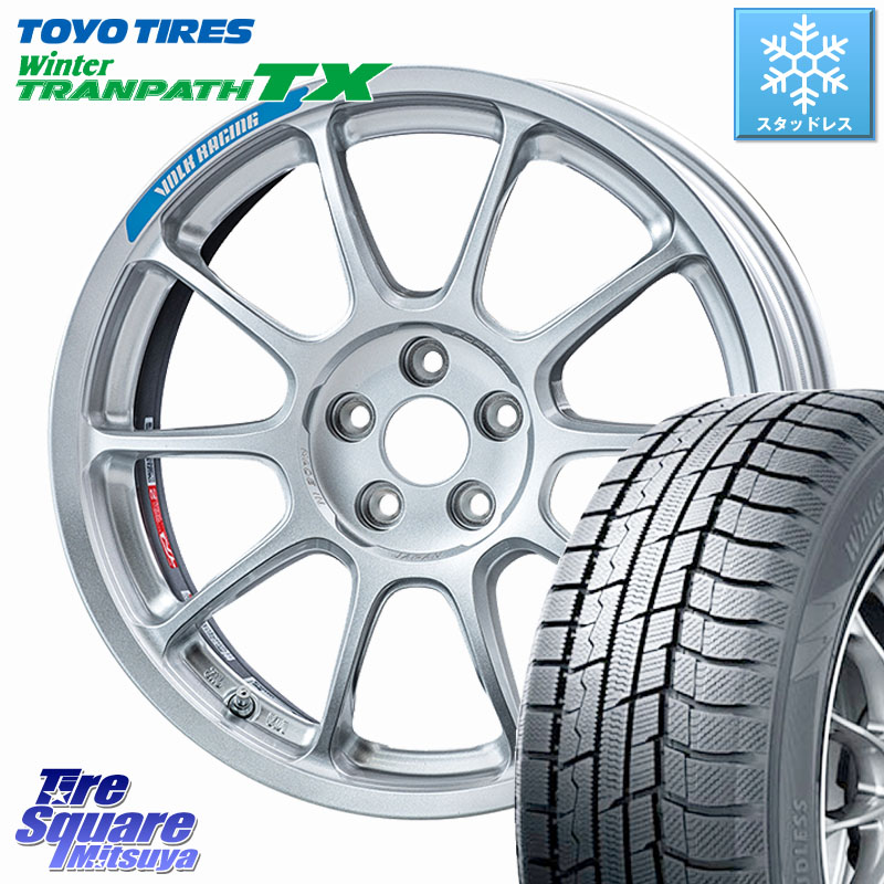 TOYO WINTERTRANPATH TX 2025年製 在庫● セール★ ウィンター トランパス 4本単位での販売 スタッドレス ミツヤ 215/50R17 RAYS 【欠品次回要問合せ】 ZE40 Club Racer GR86/BRZ Cup専用 VOLK RACING 鍛造 ホイール 17インチ 17 X 7.5J +44 5穴 100